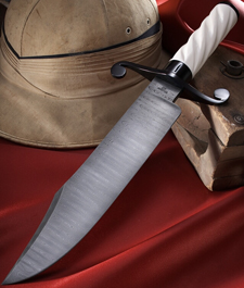 Elite Knives by John Horrigan Big Boy Bowie Knife with ivory handle