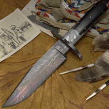 Elite Knives End of Trail Bowie knife