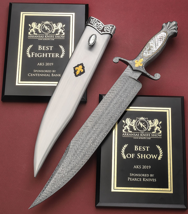 Elite Knives Turkish pattern bowie