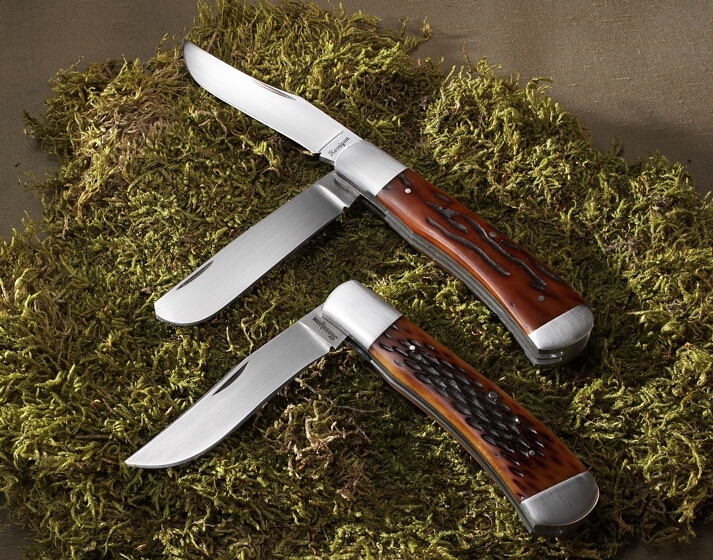 Elite Knives by John Horrigan trapper designs in single and double blades