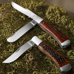 Elite Knives by John Horrigan trapper designs in single and double blades