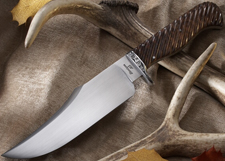 Elite Knives Hunter's Bowie with fluted handle