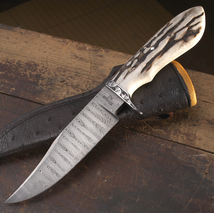 Elite Knives clip point hunting knife