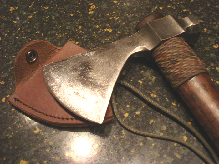 Elite Knives by John Horrigan hammerpole tomahawk close-up