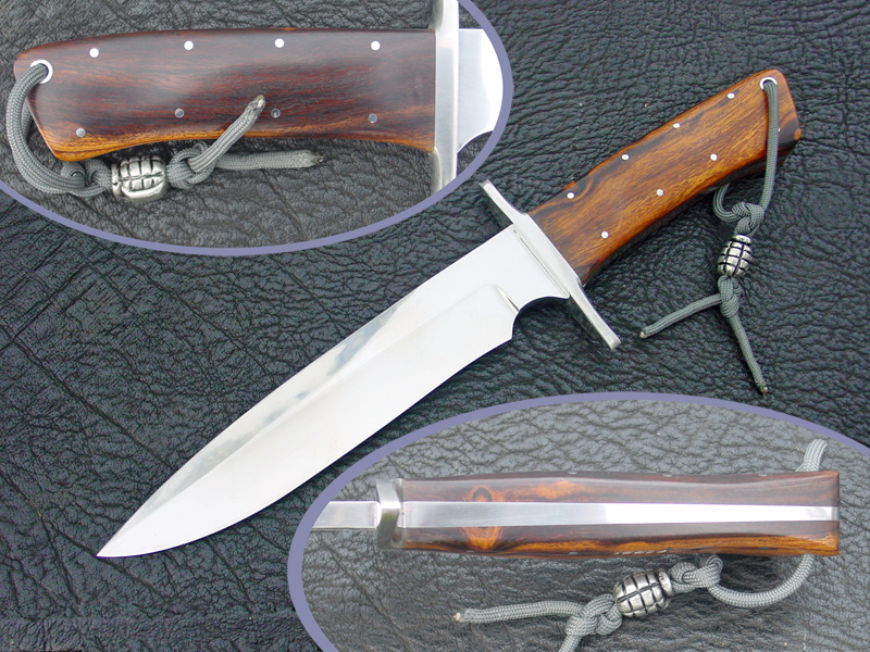 Rocket Handmade Knives      Walter Brend Design Fighting Knife