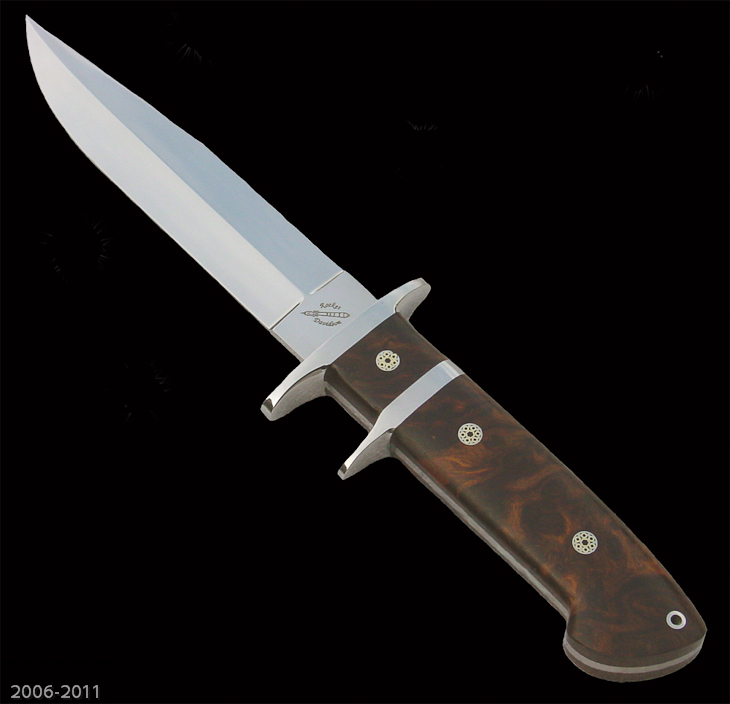 Loveless Design Sub-hilt Fighter in ironwood