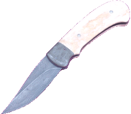 Rocket Handmade Knives Custom Locking     and Slip-joint Blades